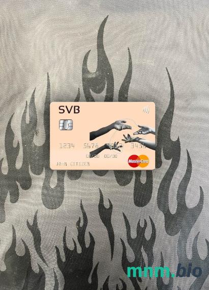 USA SVB Financial Group wygląd zdjęcia mastercard skan PSD + zdjęcie